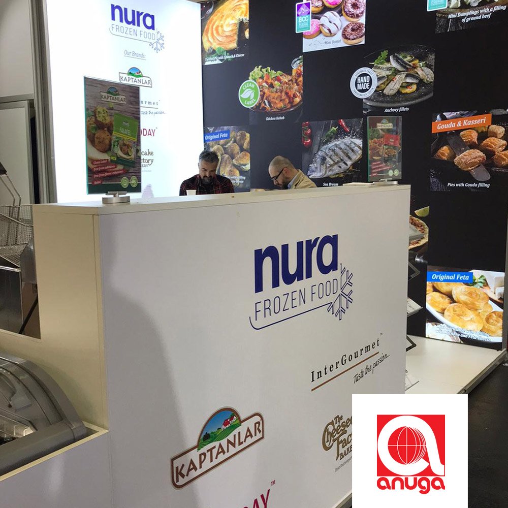 Anuga 2019 Fuarı’nda Kaptanlar Gıda’nın yeni ürünleri Falafel ve Pişmiş Dönere rağbet büyüktü!
