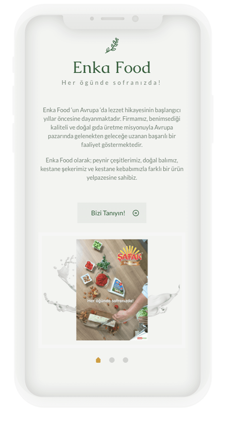 Enka Food Kurumsal Website Tasarımı 5 enka4