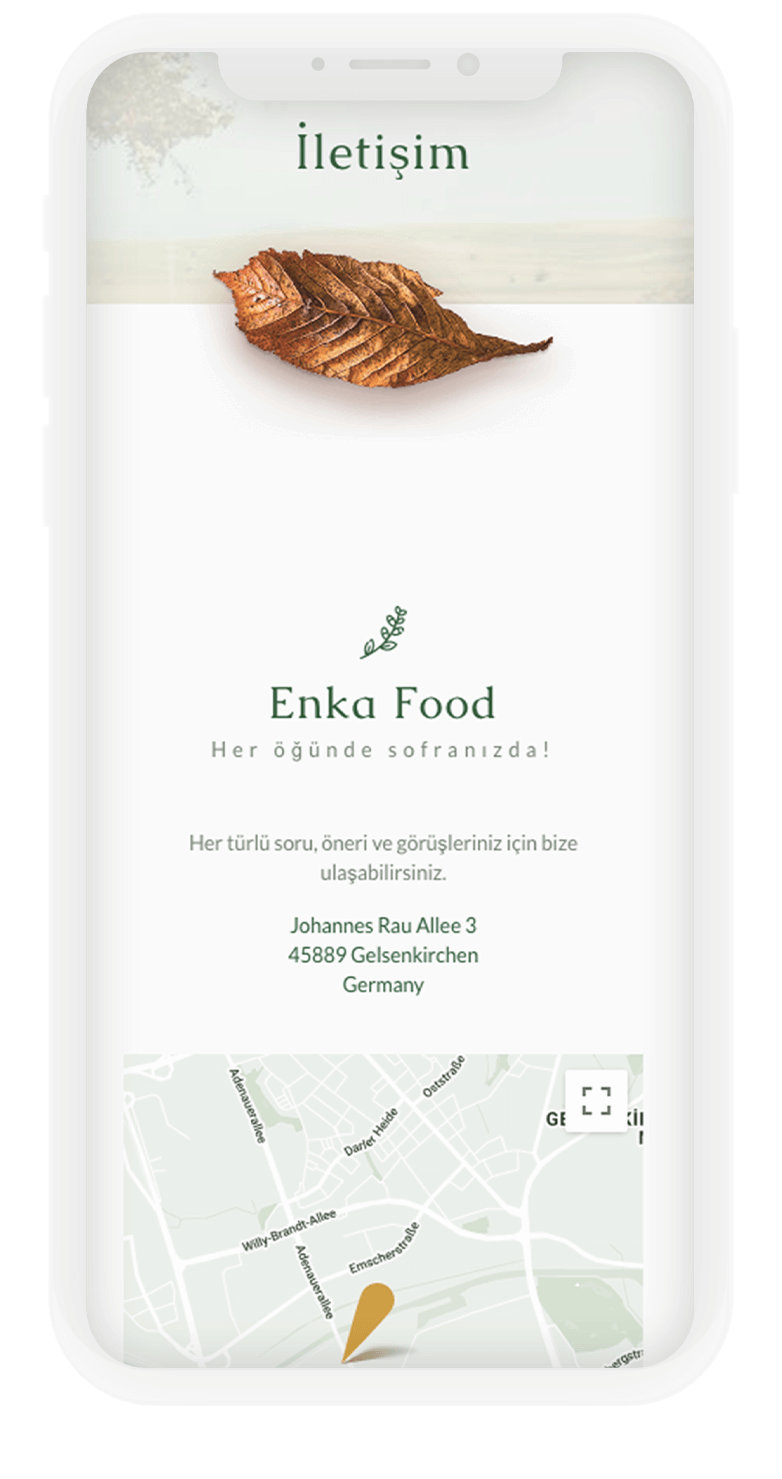 Enka Food Kurumsal Website Tasarımı 10 enka9