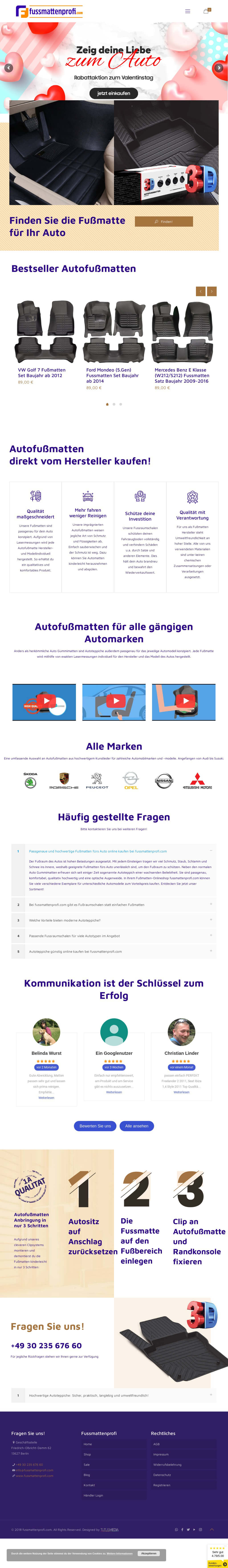 fussmatten ss