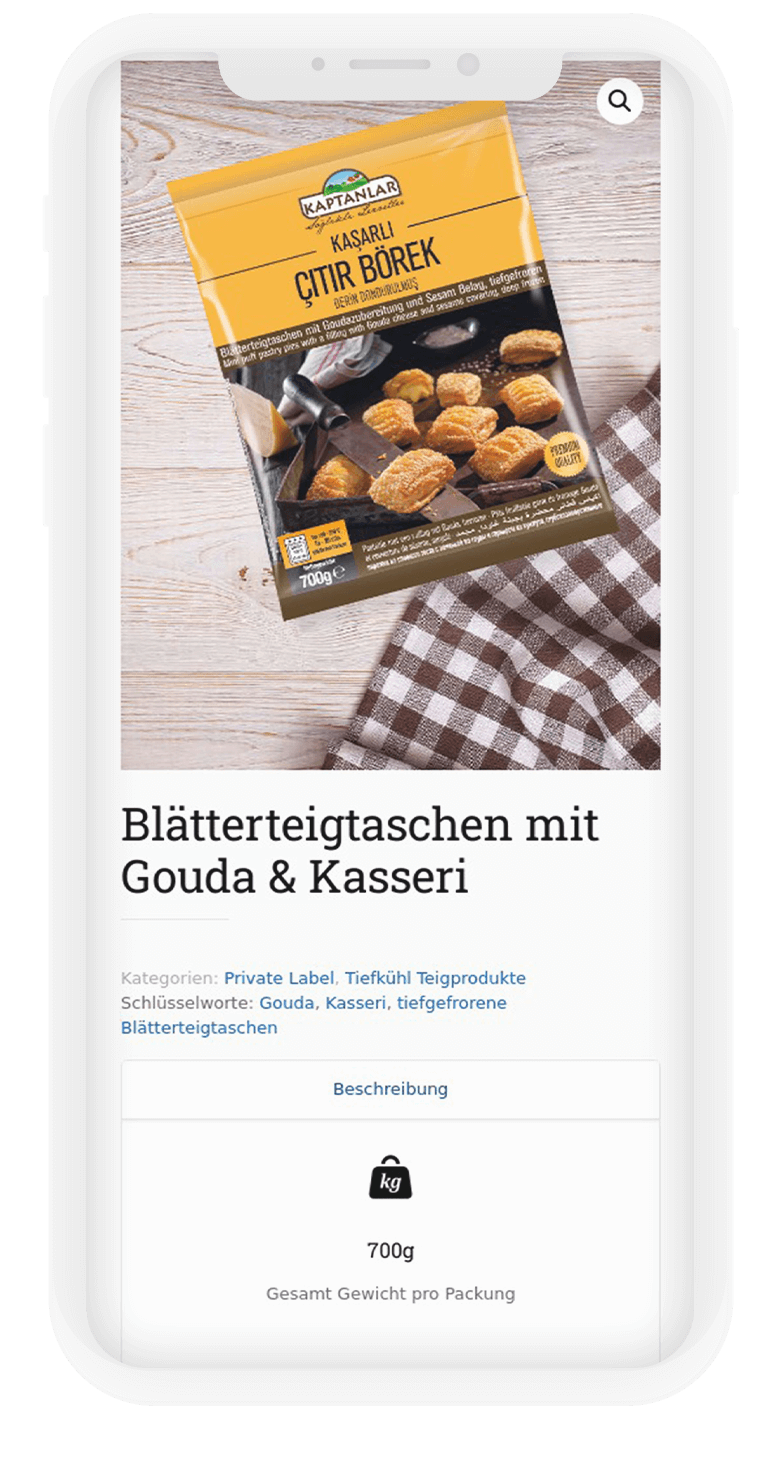 Nura Frozen Food Kurumsal Website Tasarımı 8 nura8