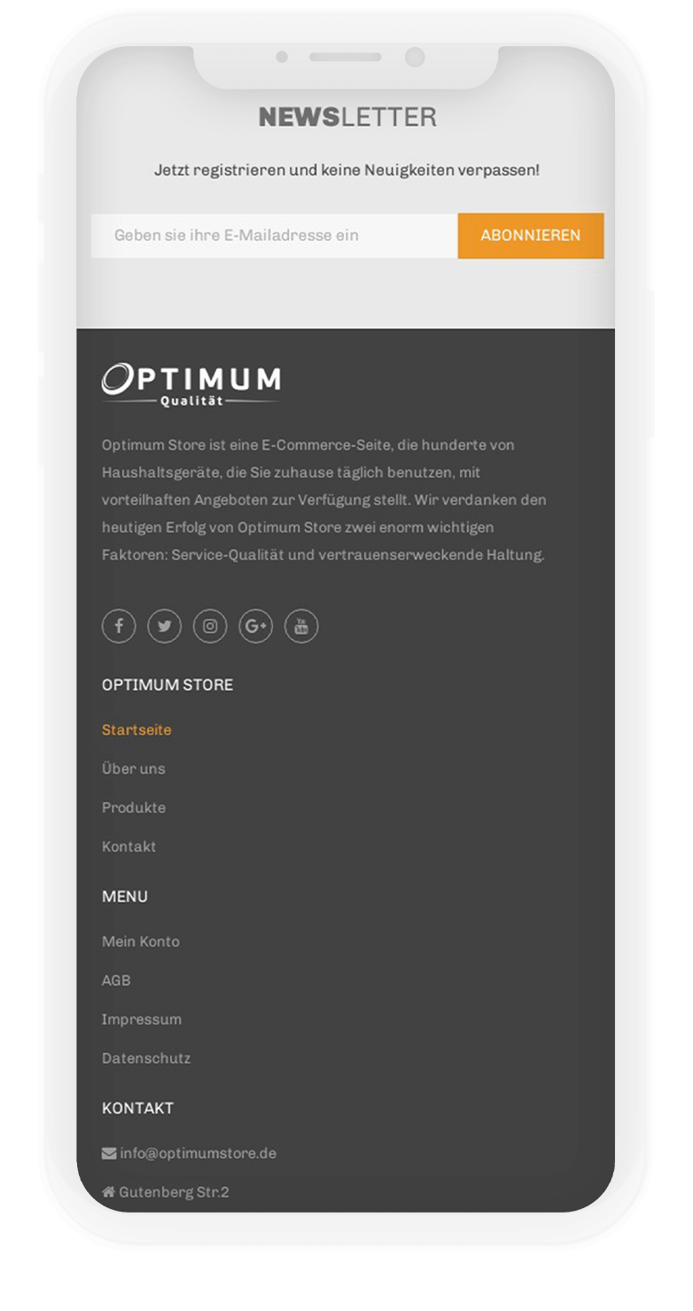 Optimum Store Kurumsal Website Tasarımı 7 optimum6