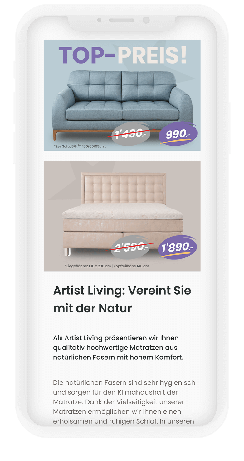 Artist Living Web Sitesi 5 Artistliving Mobile2