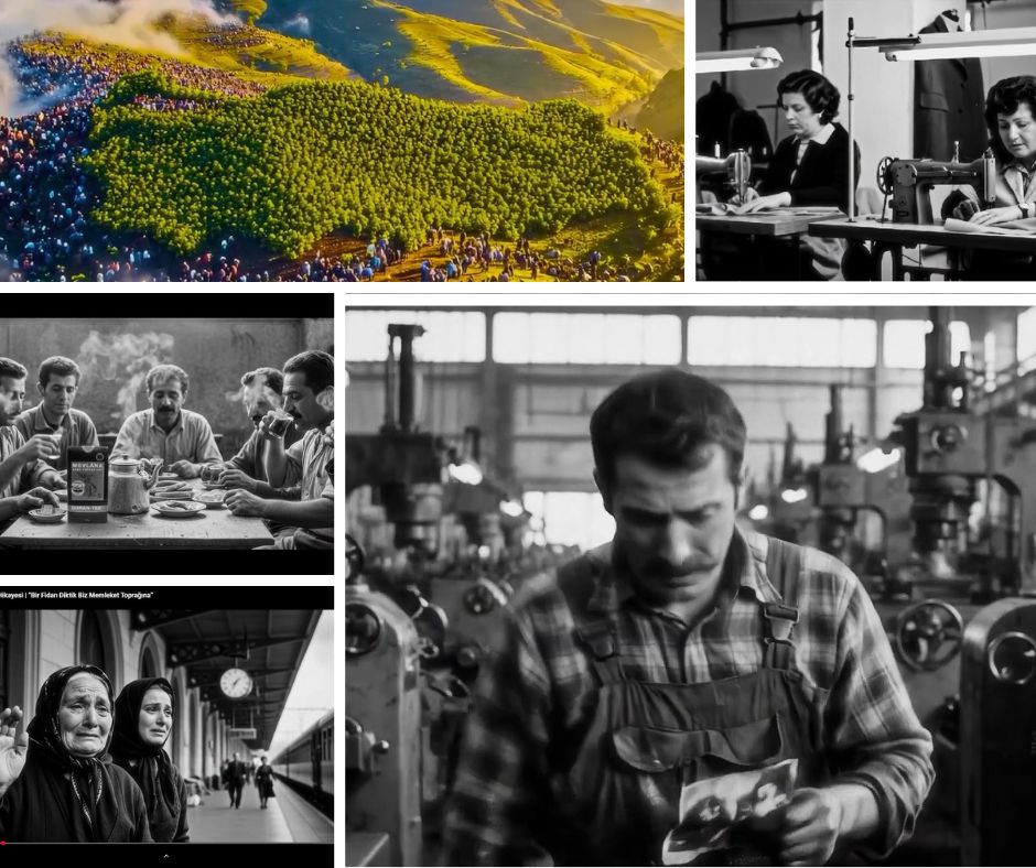 Mevlana Çay için hazırladığımız yapay zekâ klibi