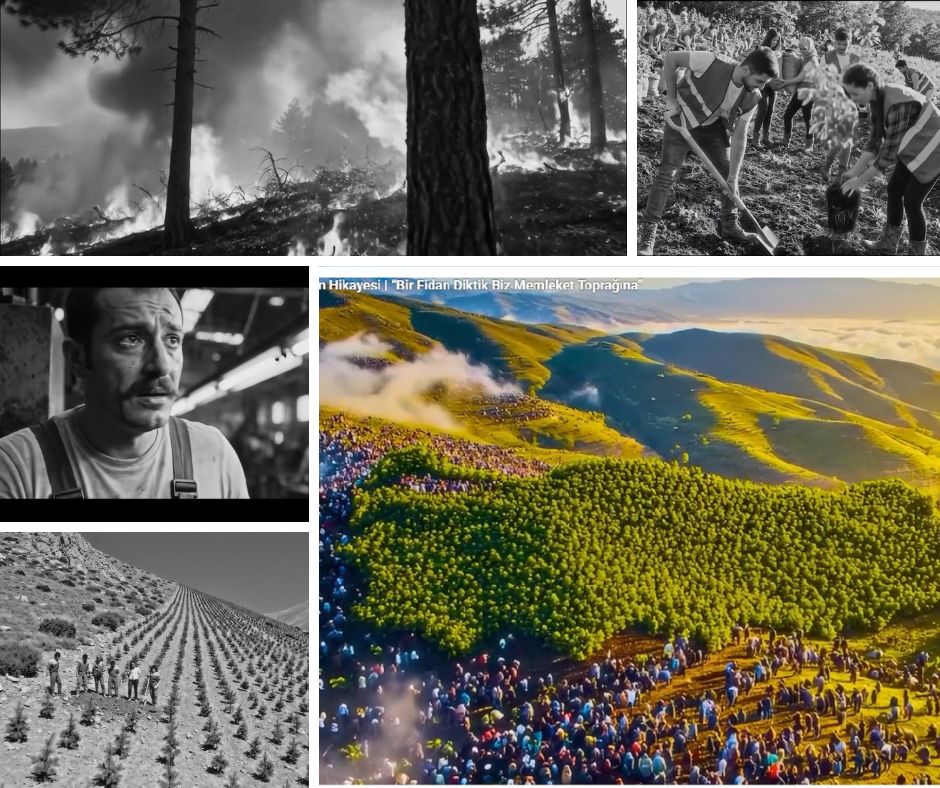 Mevlana Çay için hazırladığımız yapay zekâ klibi 3 yangin 5